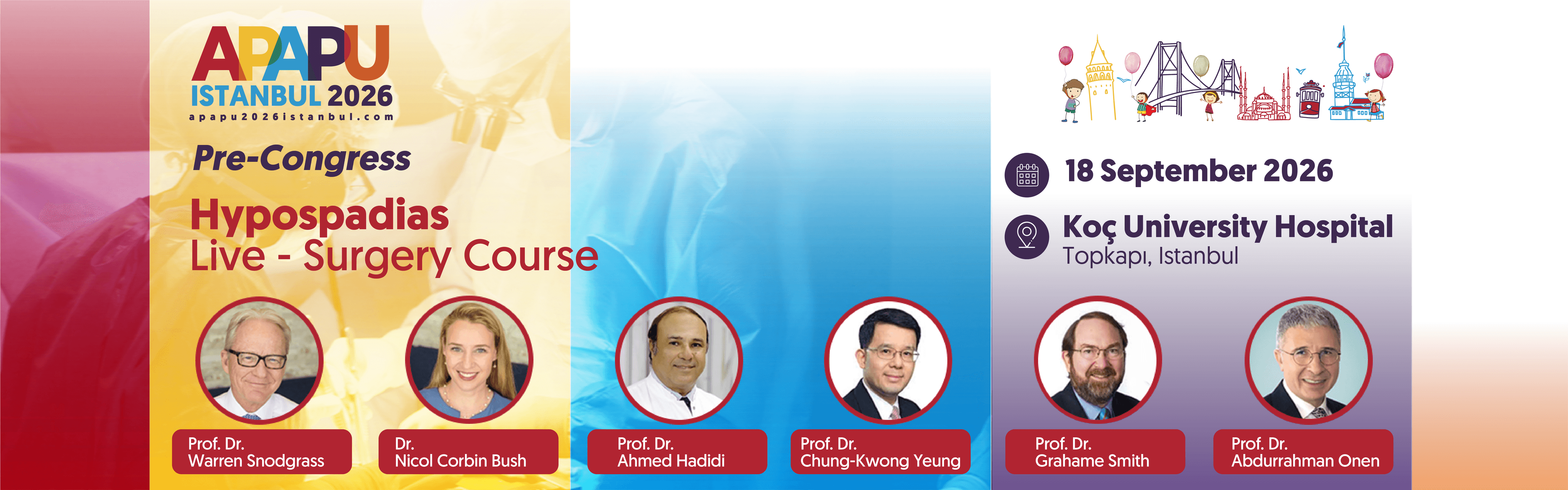 APAPU 2026 — Pre-Congress Hypospadias Live-Surgery Course